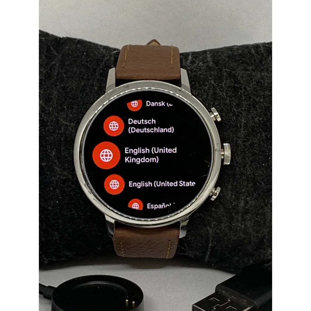 Fossil Gen 4 Authentic Digital Dial Smart Watch Custom Band FTW6017 LT314